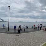 若洲海浜公園、ちょい投げ釣りでイシモチとキス/2019年